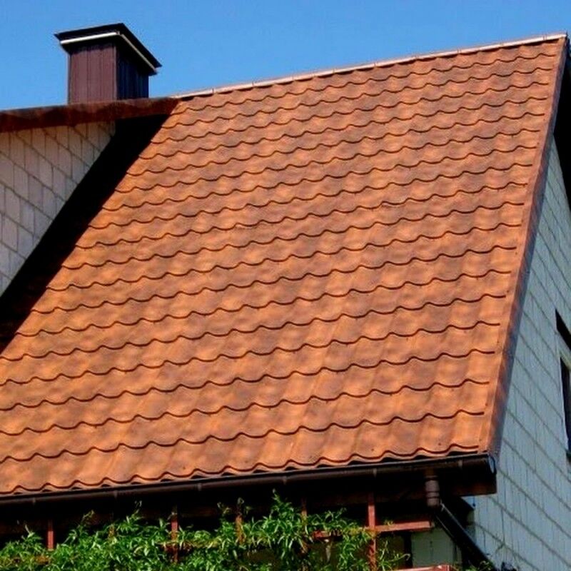 Металлочерепица Lamonterra X: пример объекта